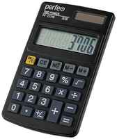 Perfeo калькулятор PF_C3706, карманный, 8-разр, черный