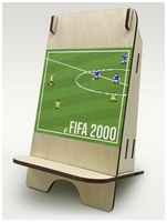 BrutBag Подставка для телефона с карандашницей, органайзер УФ Игры FIFA 2000 ( Sega, Сега, 16 bit, 16 бит, ретро приставка) - 2377