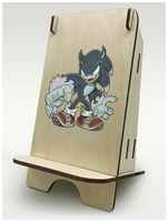 BrutBag Подставка для телефона с карандашницей, органайзер УФ Игры Sonic Unleashed ( PS, Xbox, PC, Switch) - 2436