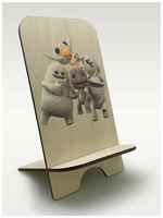 BrutBag Подставка для телефона c рисунком УФ игры LittleBigPlanet 3 (ЛитлБигПлэнет, Оддсок, Свуп, Тоггл, Секбой) - 271