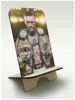 BrutBag Подставка для телефона c рисунком УФ игры UFC 4 (бои MMA, Хабиб, Котор МакГрегор, бокс, кикбоксинг, борьба) - 343