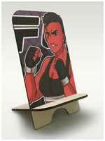 BrutBag Подставка для телефона c рисунком УФ игры UFC 4 (бои MMA, Хабиб, Котор МакГрегор, бокс, кикбоксинг, борьба) - 345