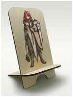 BrutBag Подставка для телефона c рисунком УФ игры Diablo III Eternal Collection (Дьябло, темное фэнтази, варвар) - 377