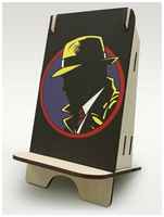 BrutBag Подставка для телефона с карандашницей, органайзер УФ Игры Dick Tracy( Sega, Сега, 16 bit, 16 бит, ретро приставка) - 2392