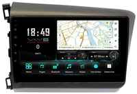 Магнитола Vaycar 10VO8 для HONDA Civic 2011-2015 (Андроид, 8+128, 8 ядер, WiFi, BT, 4G, GPS, QLED 10″)