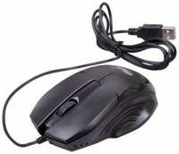 Мышь проводная Ritmix ROM-300 Black, 800 DPI, Кнопки: 2+1 колесо, Длина кабеля: 150 см, USB