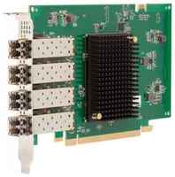 Сетевой адаптер Broadcom Emulex LPe35004-M2 Gen 7 (32GFC), 4-port, 32Gb/s, PCIe Gen3 x16, Upgradable to 64G