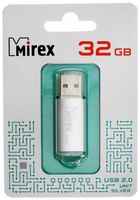 Mirex Флешка Mirex UNIT SILVER, 32 Гб, USB2.0, чт до 25 Мб/с, зап до 15 Мб/с, серебристая