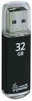 Флеш-диск 32 GB, комплект 5 шт, SMARTBUY V-Cut, USB 2.0, металлический корпус, черный, SB32GBVC-K