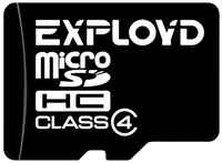 Карта памяти Exployd MicroSDHC 4GB Class4