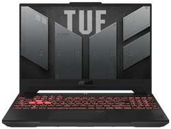 Ноутбук Asus TUF Gaming FA507XI-HQ014, 15.6″, IPS, AMD Ryzen 9 7940HS, DDR5 16ГБ, SSD 512ГБ, NVIDIA GeForce RTX 4070 для ноутбуков 8ГБ, серый (90nr0ff5-m00200)