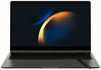 Ноутбук Samsung Galaxy book 3 NP754, 15.6″, OLED, Intel Core i7 1360P, LPDDR4x 16ГБ, SSD 512ГБ, Intel Iris Xe graphics, серый (np754qfg-ka1it)