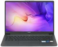 Ноутбук Huawei MateBook D 14 MDF-X Core i3 1210U 8Gb SSD256Gb Intel Iris Xe graphics 14 IPS FHD (1920x1080) noOS grey space WiFi BT Cam (53013UFC)