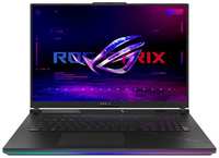 Ноутбук ASUS ROG Strix SCAR G18 G834JZ-N6068 Intel i9-13980HX / 32G / 1T SSD / 18″ QHD+(2560x1600) 240Hz / RTX 4080 12G / No OS Черный, 90NR0D31-M004M0