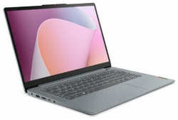 Ноутбук Lenovo IdeaPad Slim 3 15AMN8, AMD Ryzen 5 7520U (2.8 ГГц), RAM 8 ГБ, SSD 256 ГБ, AMD Radeon, Без системы, (82XQ0006RK), Arctic , Российска