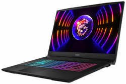 17.3″ ноутбук MSI GF76 Katana 17 B12VGK-275XRU i7 12650H 16gb DDR5 1 Tb SSD NVMe PCle NV RTX 4070 DOS 2.25кг