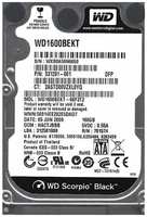 Жесткий диск Western Digital WD1600BEKT 160Gb 7200 SATAII 2,5″ HDD