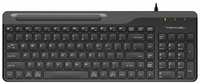 Клавиатура A4TECH Fstyler FK25 черный / серый USB slim
