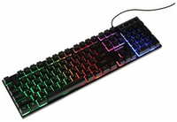 Smartbuy Клавиатура RUSH Nucleus, игровая, проводная, мембранная, 104+12 клавиш, USB, чёрная