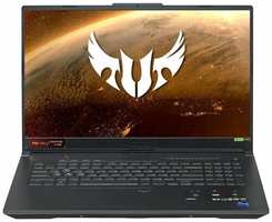 Ноутбук Asus TUF Gaming F17 FX707ZU4-HX058 (Intel Core i7 12700H / 16Gb DDR4 / SSD512Gb / nVidia GeForce RTX4050 / 17.3 / IPS / FHD (1920x1080) / DOS / grey)