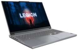 Ноутбук Lenovo Legion 5 Slim 16″ WQXGA IPS 350N 165Hz / R5-7640HS / 16Gb / 1Tb SSD / RTX 4060 8Gb / DOS / Misty Grey /  Русская раскладка