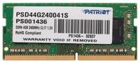 Оперативная память Patriot Memory SL 4 ГБ SODIMM CL17 PSD44G240041S
