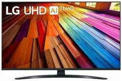 Lg Телевизор LG 43″ 43UT81006LA. ARUB черный {Ultra HD 60Hz DVB-T DVB-T2 DVB-C DVB-S2 USB WiFi Smart TV}