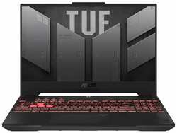 Ноутбук ASUS TUF Gaming F15 2023 FX507VI-HQ111, 15.6″ (2560x1440) IPS / Intel Core i7-13620H / 16 ГБ DDR5 / 1024 ГБ SSD / NVIDIA GeForce RTX 4070 для ноутбуков (8 Гб) / Без системы, Серый (90NR0FH7-M00640)