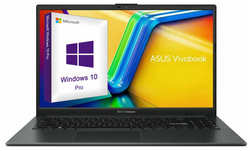 Ноутбук ASUS Vivobook Go 15  /  ОС Win 10 Pro  /  AMD Ryzen 5 7520U 4300 MHz  /  15.6″ IPS  / 1920x1080  /  16GB  /  512GB SSD  /  AMD Radeon 610M  /  Русская клавиатура (90NB0ZR2-M00YJ0) BQ533 Black