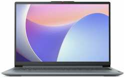 Ноутбук Lenovo IdeaPad Slim 3 16IAH8 Intel Core i5 12450H 2000MHz / 16″ / 1920x1200 / 16GB / 1024GB SSD / Intel UHD Graphics / Wi-Fi / Bluetooth / Без ОС (83ES001QRK) Grey