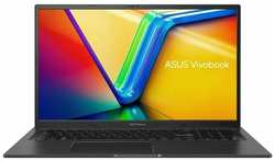 Ноутбук ASUS Vivobook 17X K3704VA-AU102 Intel Core i9 13900H 2600 MHz / 17.3″ / 1920x1080 / 16GB / 1024GB SSD / Intel Iris Xe Graphics / Wi-Fi / Bluetooth / Без ОС (90NB1091-M00420) Black