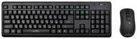 Комплект клавиатура + мышь OKLICK 270M, черный