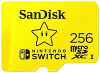 Карта памяти 256 Гб Micro SDXC SanDisk Nintendo Switch Class 10 UHS-I C10 U3 (SDSQXAO-256G-GNCZN)