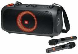Портативная акустика JBL PartyBox On-The-Go, 100 Вт, (2 микрофона)
