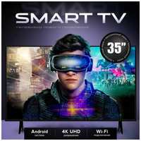 Cмарт телевизор 35 дюймов / Wi-Fi / Android