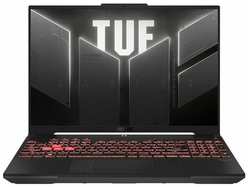 16.0″ Игровой ноутбук ASUS TUF Gaming A16 FA607PV-N3005, AMD Ryzen 9 7845HX (3.0 ГГц), RAM 16 ГБ, SSD, 1 ТБ, NVIDIA GeForce RTX 4060 для ноутбуков (8 Гб), Без системы, (90NR0IX3-M00070)