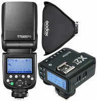 Вспышка Godox TT685IIC + X2T-C + Софт Godox 80 для Canon