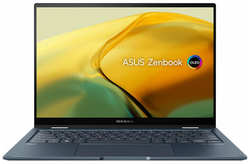 Ноутбук Asus ZenBook14 Flip 14″ 2880x1800 90Hz OLED Touch (Intel Core i7-1360P, 16GB RAM DDR5, 1TB SSD, Intel Iris Xe Graphics, Windows 11 Home) Ponder UP3404VA-DS74T