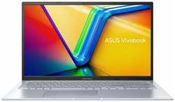 ASUS Ноутбук Asus VivoBook 17X M3704YA-AU071 Ryzen 5 7535U 16Gb SSD512Gb AMD Radeon 17.3″ IPS FHD (1920x1080) Free DOS silver WiFi BT Cam (90NB1191-M002Y0) 90NB1191-M002Y0