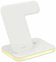 Беспроводное зарядное устройство 5в1 TechFurn, док-станция для смартфонов Apple Iphone и Android, Samsung, Xiaomi