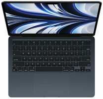 Ноутбук Apple /  13-inch MacBook Air: Apple M2 with 8-core CPU, 8-core GPU / 8GB / 256GB SSD - Midnight / EN