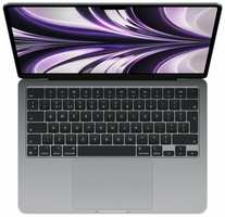 Ноутбук Apple /  13-inch MacBook Air: Apple M2 with 8-core CPU, 10-core GPU / 8Gb / 512GB SSD - Space Gray / RU