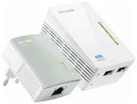 Сетевой адаптер HomePlug AV/WiFi TP-Link TL-WPA4220KIT Ethernet (ант.внутр.)