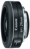 Объектив Canon EF-S 24mm f / 2.8 STM, черный