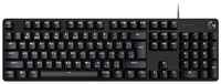 Игровая клавиатура Logitech G413 SE Kailh Brown, черный, английская / русская (ISO)