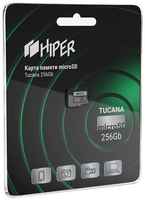 Карта памяти 256Gb - Hiper Micro Secure Digital HX CL10 UHS-1 U3 Tucana HI-MSD256GU3