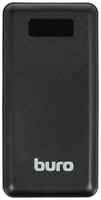 Мобильный аккумулятор Buro BPF30D 30000mAh 3A QC PD 22.5W 2xUSB черный (BPF30D22PBK)
