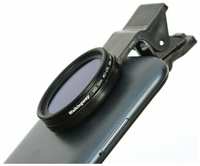I100 Поляризационный светофильтр CPL объектив 37 мм для камеры смартфонов и планшетов, Walkingway