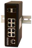 Коммутатор OSNOVO SW-70802 / IL промышленный управляемый (L2+) Gigabit Ethernet на 8 GE Rj45 + 2 GE SFP порта. Порты: 8 x GE (10 / 100 / 1000Base-T) + 2 x G