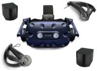 Комплект HTC VIVE Pro Eye Steam 2.0 + Valve Index контроллеры